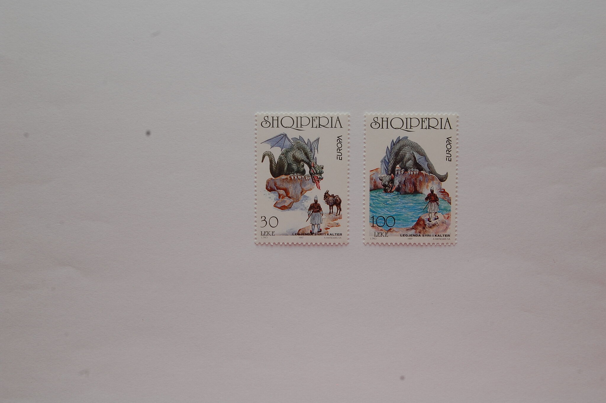 [EUROPA Stamps - Tales and Legends - "The Azurian Eye", type BUU]