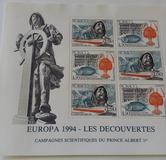 [EUROPA Stamps - Great Discoveries made by Prince Albert I, Tüüp CGD]