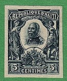 [President Nord Alexis - External Mail - Overprinted "1804 POSTE PAYE 1904", Tip O2]