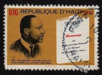 [Dr. Martin Luther King, American Civil Rights Leader, Commemoration, type MT]