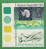 [The 10th Anniversary of the Antarctic Treaty, type Z]