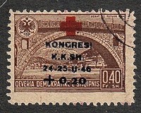 [Congress of Red Cross - Postage Stamps of 1945 Overprinted & Surtaxed, type DO]