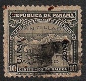 [Not Issued Stamps Stamps from Panama Overprinted, тип I]