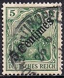 [German Empire Postage Stamps Surcharged, ประเภท F]