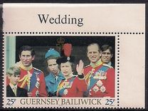 [Royal wedding, Lady Diana Spencer and Prins Charles, 유형 HA]