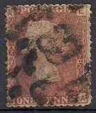 [Queen Victoria - Colored Control Letters in Corners, type I]