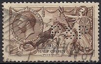 [King George V - No.141-143 With New Drawing, тип CC7]