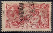 [King George V - No.141-143 With New Drawing, тип CC8]