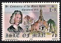 [Christmas Stamps - The 100th Anniversary of the Manx Bible, տեսակ BB]
