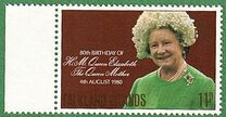 [The 80th Anniversary of the Birth of Queen Elizabeth the Queen Mother, 1900-2002, tegund IB]