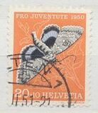 [Pro Juventute - The 100th Anniversary of the Death of Teophill Sprecher - Insects, typ UY]