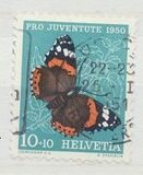 [Pro Juventute - The 100th Anniversary of the Death of Teophill Sprecher - Insects, typ UX]