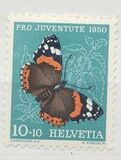 [Pro Juventute - The 100th Anniversary of the Death of Teophill Sprecher - Insects, typ UX]