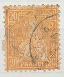 [Helvetia - New Design - Value in Corners - White Paper, प्रकार K4]