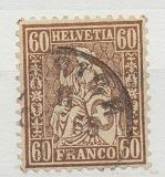 [Helvetia - New Design - Value in Corners - White Paper, प्रकार K7]