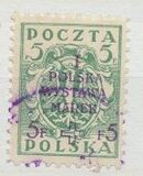 [1st National Stamp Exhibition - North Poland Issues Overprinted, 유형 AF]