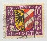 [Pro Juventute - Coat of Arms - Jeremias Gotthelf, Typ JD]