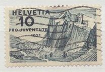 [Pro Juventute - Landscapes - Alexander Vinet, प्रकार JI]