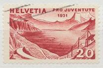 [Pro Juventute - Landscapes - Alexander Vinet, प्रकार JJ]