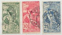 [The 25th Anniversary of the Universal Postal Union - U.P.U., type N]