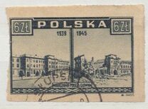 [Laments on Warsaw - Views of Warsaw from Before and From After the Devastations of the World War II, type HC]