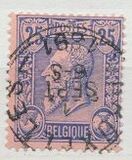 [King Leopold II, type W]