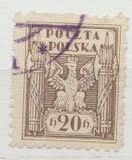 [South Poland Issues - Denomination in Halerzy, Tip T]