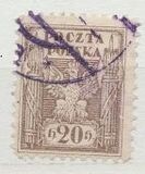 [South Poland Issues - Denomination in Halerzy, Tip T]