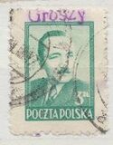 [No. 477-485 Overprinted GROSZY in Different Colors and Fonts, type INA1]