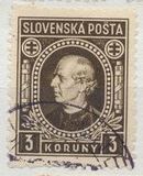 [Andrej Hlinka - Inscription "SLOVENSKÁ POŠTA", 類型 E7]