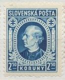 [Andrej Hlinka - Inscription "SLOVENSKÁ POŠTA", 類型 E6]