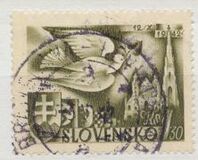 [European Postal Congress - Peace Dove & St. Stephen's Cathedral, type AL1]
