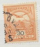 [Turul over Crown of Saint Stephen - Different Perforation, type F54]