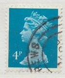 [Queen Elizabeth II. 2-Band Phosphor, typ IB66]