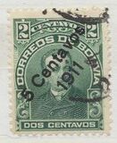 [Politicians Stamp of 1901 Surcharged, type R1]