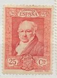 [The 100th Anniversary of the Death of Francisco de Goya, 1746-1828 - Inscription "1828 - GOYA - 1928", type CN2]