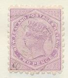 [Queen Victoria - Inscription "NEW ZEALAND - POSTAGE & REVENUE", 类型 L2]