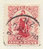 [Zealandia - Thick paper, type AJ1]