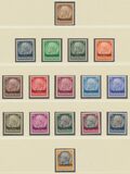 [German Empire Psostage Stamps Overprinted "Lothringen", Scrivi A]
