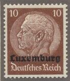 [German Empire Postage Stamps Overprinted "Luxemburg", type A5]