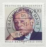 [The 80th Anniversary of the Birth of Willy Brandt, Politician, type BDW]