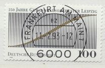[The 250th Anniversary of the  Gewandhaus Orchestra from Leipzig, тип BBW]