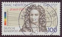 [The 350th Anniversary of Isaac Newton, Physicist, típus BBO]