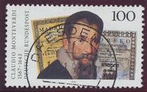 [The 350th Anniversary of the Death of Claudio Monteverdi, Composer, type BDV]