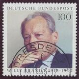 [The 80th Anniversary of the Birth of Willy Brandt, Politician, type BDW]