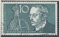 [The 100th Anniversary of the Birth of Rudolf Diesel, 1858-1913, Tipo DT]