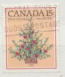 [Christmas - The 200th Anniversary of the First Illuminated Christmas Tree in Canada, type AAU]