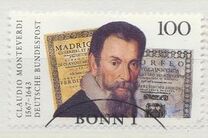 [The 350th Anniversary of the Death of Claudio Monteverdi, Composer, type BDV]