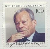[The 80th Anniversary of the Birth of Willy Brandt, Politician, type BDW]