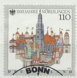 [The 1100th Anniversary of Nördlingen, type BNW]